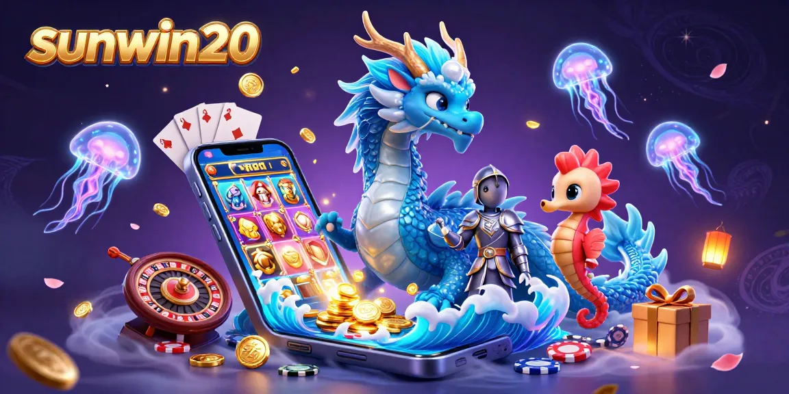 Engage with sunwin20's vibrant casino world, featuring exotic characters, colorful slots, and dynamic gameplay.