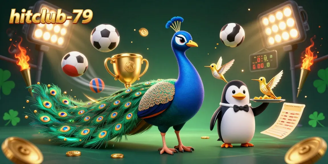 Experience the excitement of hitclub-79 with vibrant casino elements and animated characters in a thrilling scene.